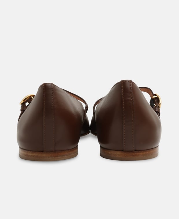 Rupert Sanderson Ballerina flat with straps Innis