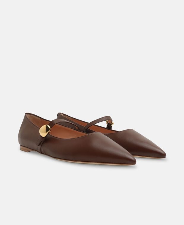 Rupert Sanderson Ballerina flat with straps Innis