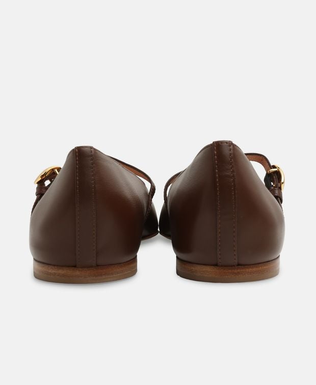 Rupert Sanderson Ballerina flat with straps Innis