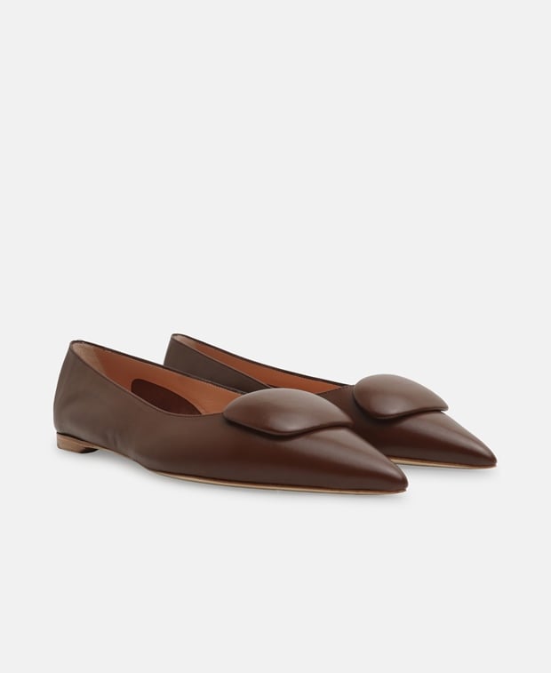 Rupert Sanderson Traboe Ballet flats Brown