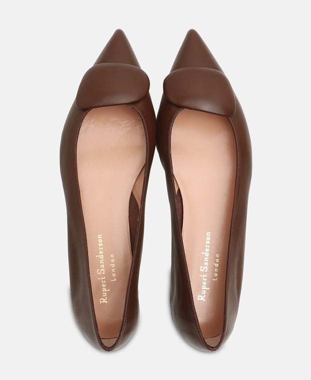 Rupert Sanderson Traboe Ballet flats Brown