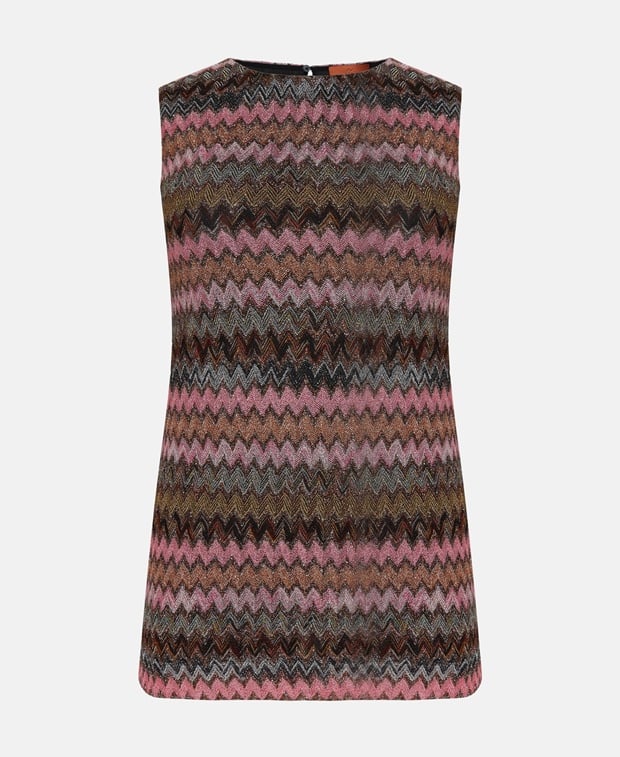 Missoni Knitted dress Mauve