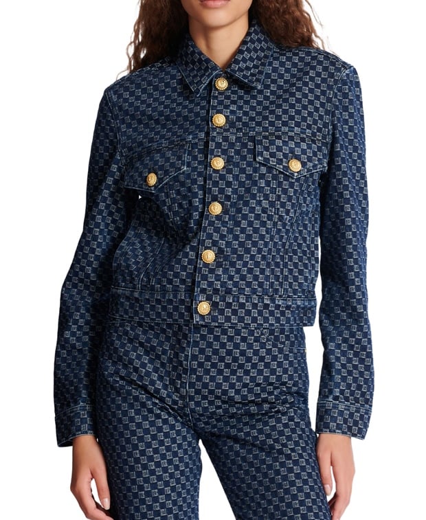 Balmain Jacket Blue