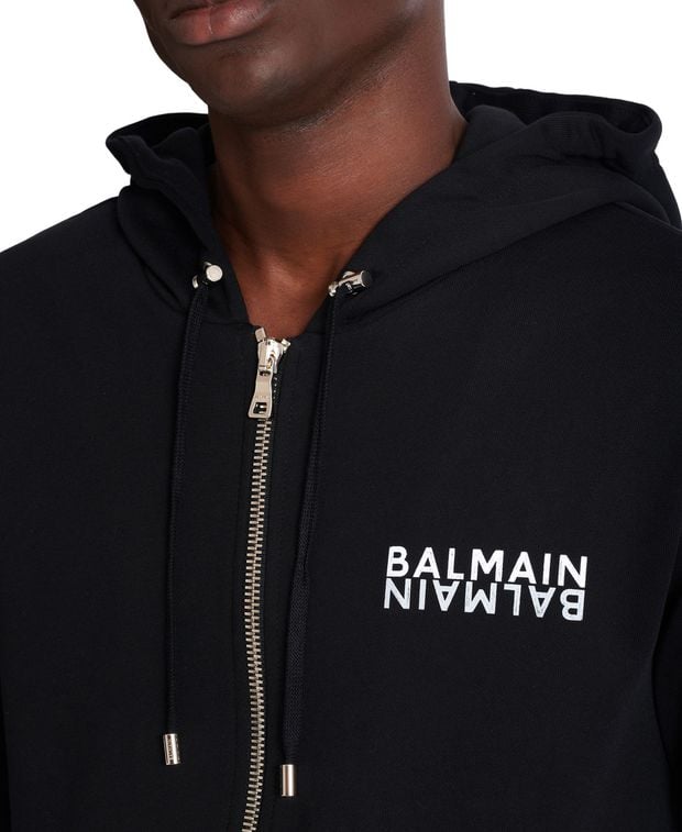 Balmain Hooded sweat jacket