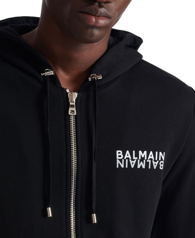 Balmain Hooded sweat jacket