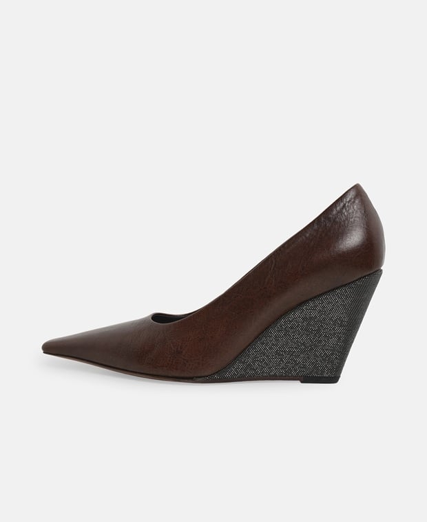 Brunello Cucinelli Y Mzsi Pumps Brown