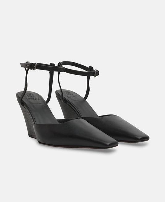 Brunello Cucinelli Wedge pumps Black