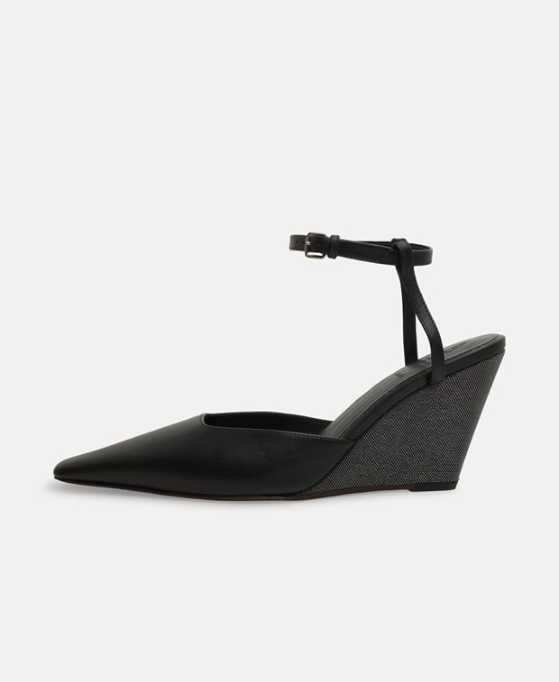 Brunello Cucinelli Wedge pumps Black