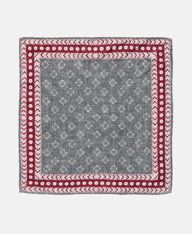Brunello Cucinelli Silk pocket square