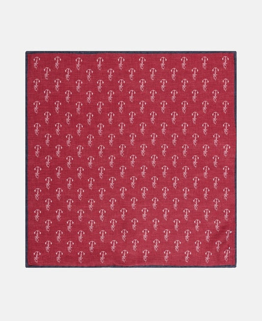 Brunello Cucinelli Silk pocket square Blue