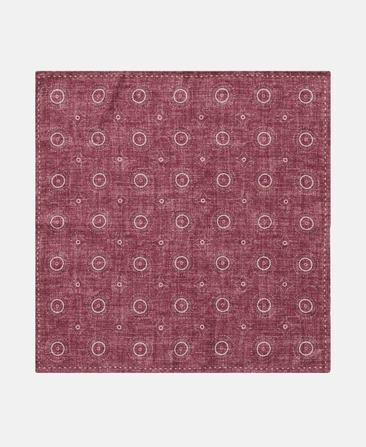 Brunello Cucinelli Silk pocket square Purple