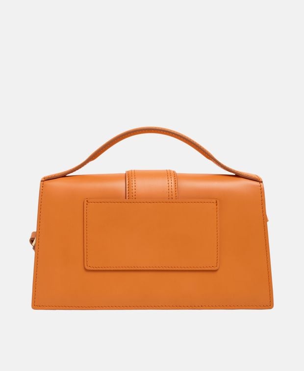 Jacquemus Le Grand Bambino Leather handbag Orange