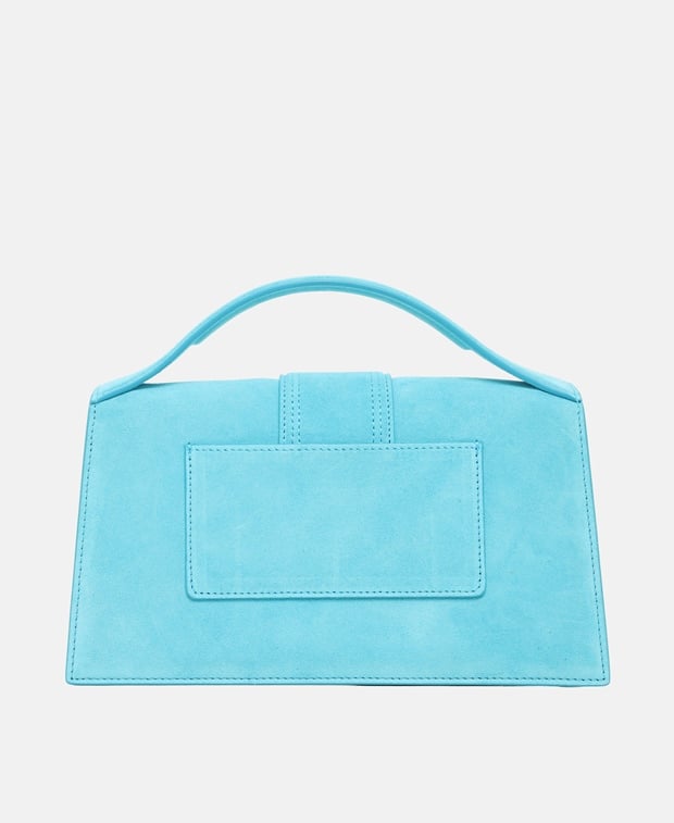 Jacquemus Le Grand Bambino Leather Top Handle bag Turquoise