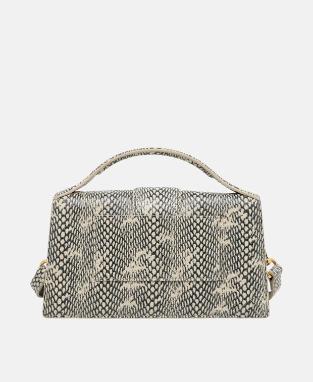 Jacquemus La Grand Bambino Leather cross body bag Beige