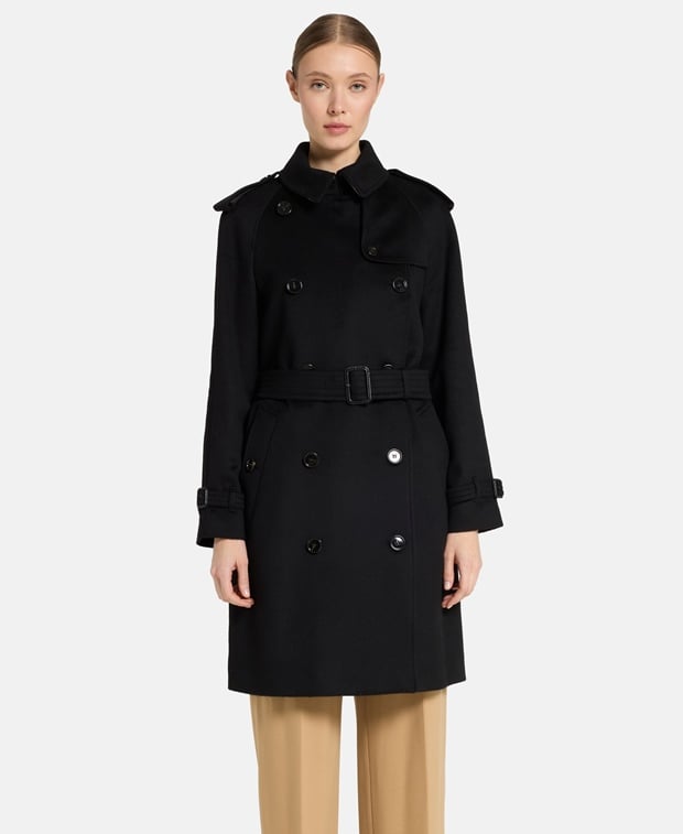 Burberry Wool trench coat Lakehurst