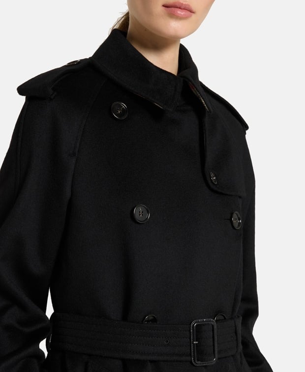 Burberry Wool trench coat Lakehurst