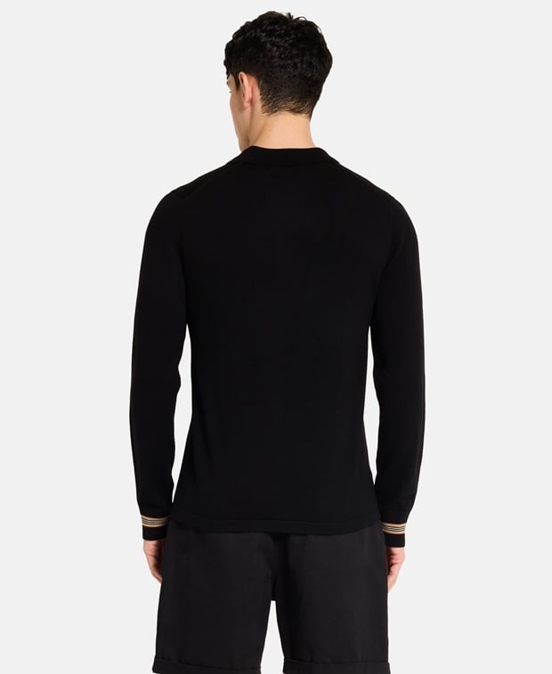 Burberry Woolen long sleeve polo
