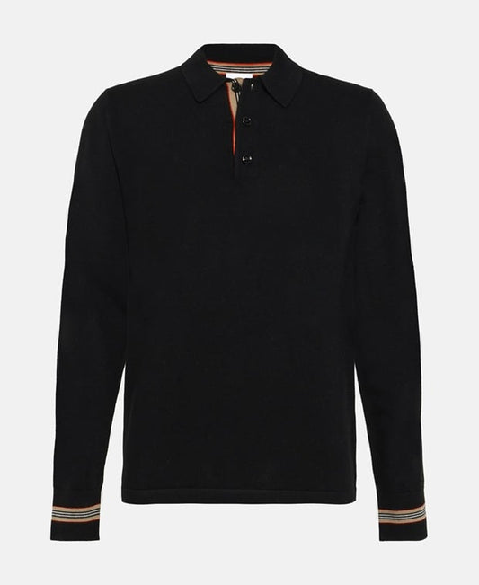 Burberry Woolen long sleeve polo