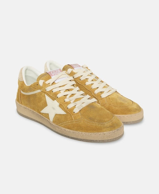 Golden Goose Deluxe Brand Ball Star Sneakers Camel