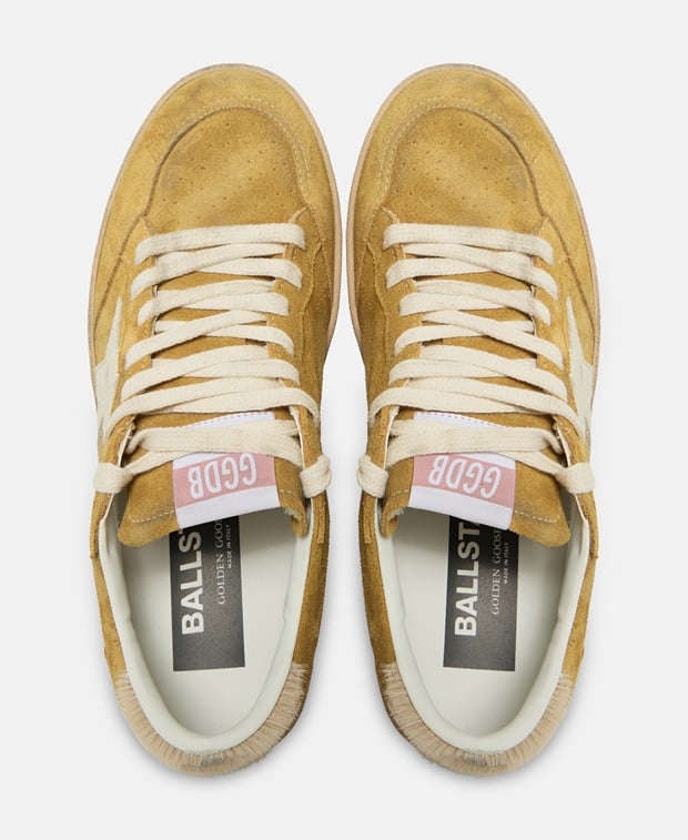 Golden Goose Deluxe Brand Ball Star Sneakers Camel