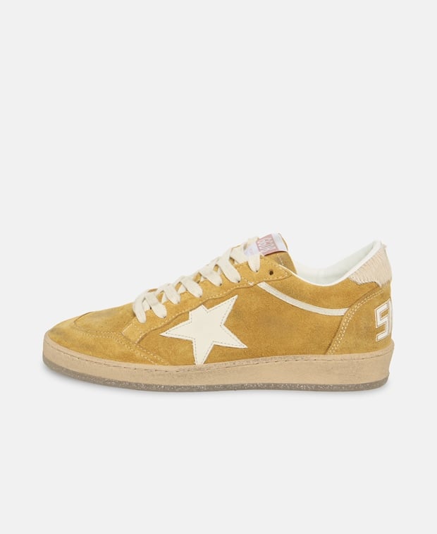 Golden Goose Deluxe Brand Ball Star Sneakers Camel