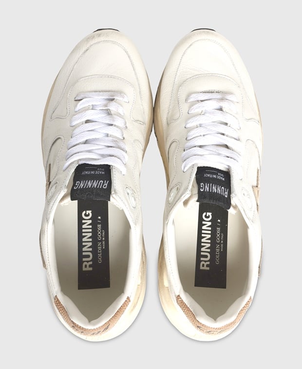 Golden Goose Deluxe Brand Running Sneakers White