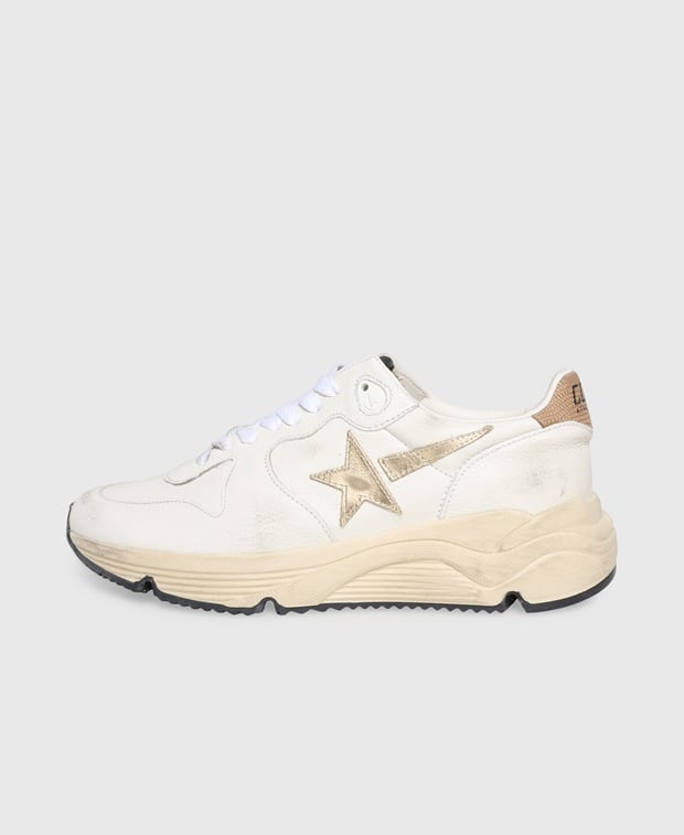 Golden Goose Deluxe Brand Running Sneakers White
