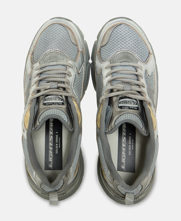 Golden Goose Deluxe Brand Lightstar Sneakers Silver