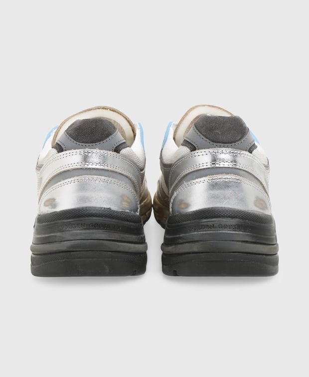 Golden Goose Deluxe Brand Running Dad New Sneakers Greige