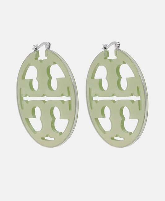 Tory Burch Hoops Mint