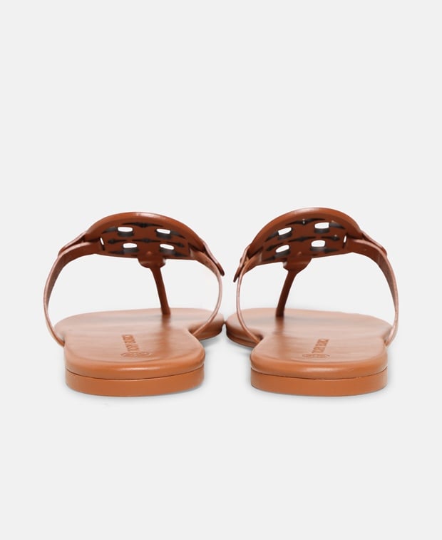Tory Burch Miller Soft Sandals Caramel