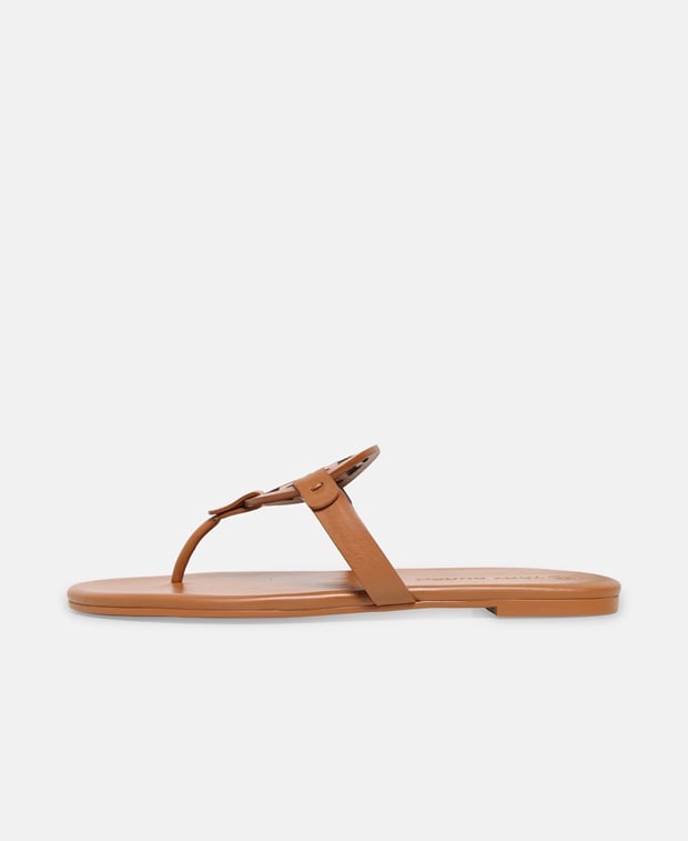 Tory Burch Miller Soft Sandals Caramel