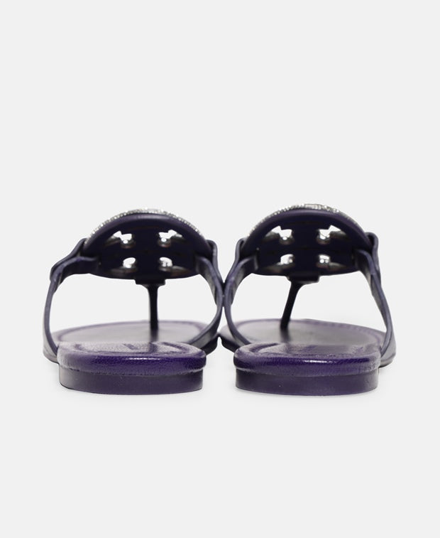 Tory Burch Miller Pave Sandals Purple