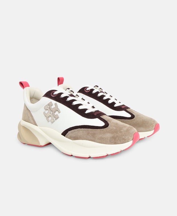Tory Burch Good Luck Trainer Sneakers White