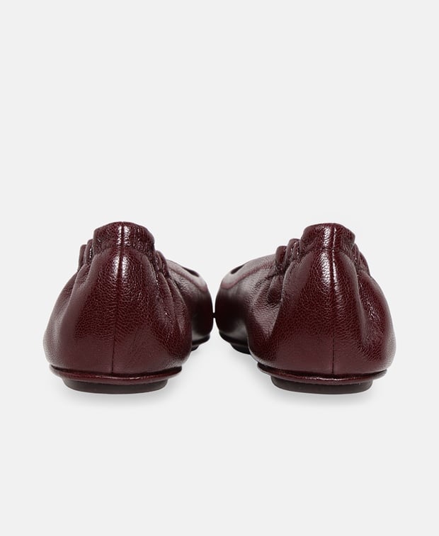 Tory Burch Minnie  Travel Ballet flats Bordeaux