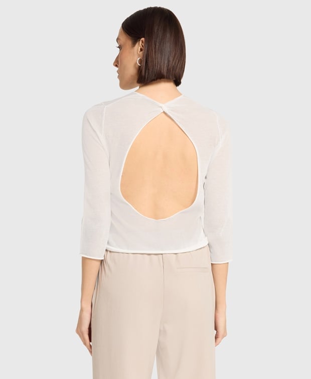 Tory Burch Long-sleeved jumper Soft Beige