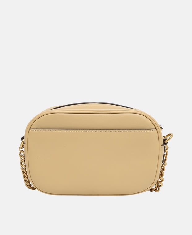 Tory Burch Mcgraw Leather cross body bag Cognac