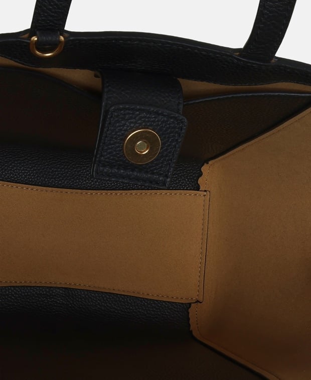 Tory Burch Mcgraw Carryall Leather handbag Black