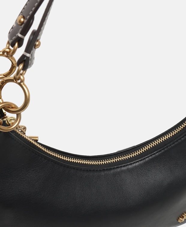Tory Burch 151 Mercer Crescent Leather shoulder bag Black