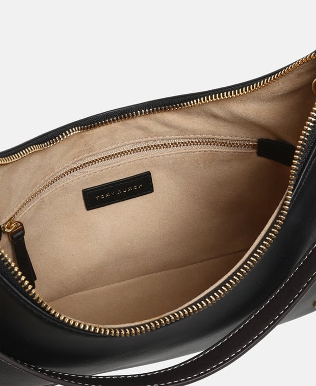 Tory Burch 151 Mercer Crescent Leather shoulder bag Black