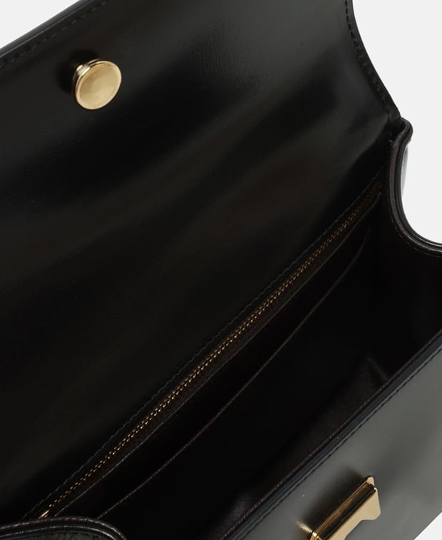 Tory Burch Devillo Leather handbag Black