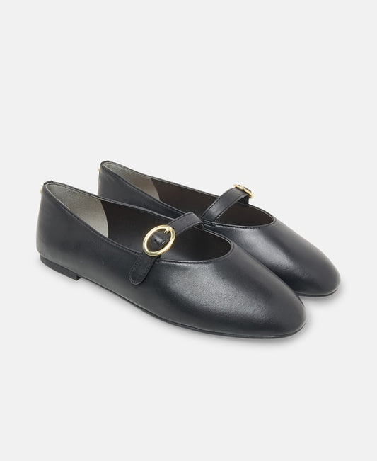 Stuart Weitzman Kyra Slingback ballerina Black