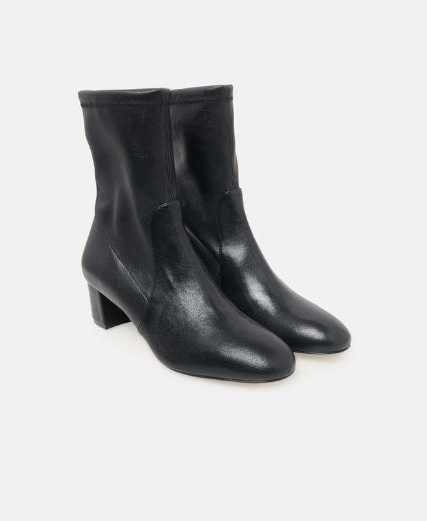 Stuart Weitzman Sofia 50 Stretch Bti Ankle-boots Black