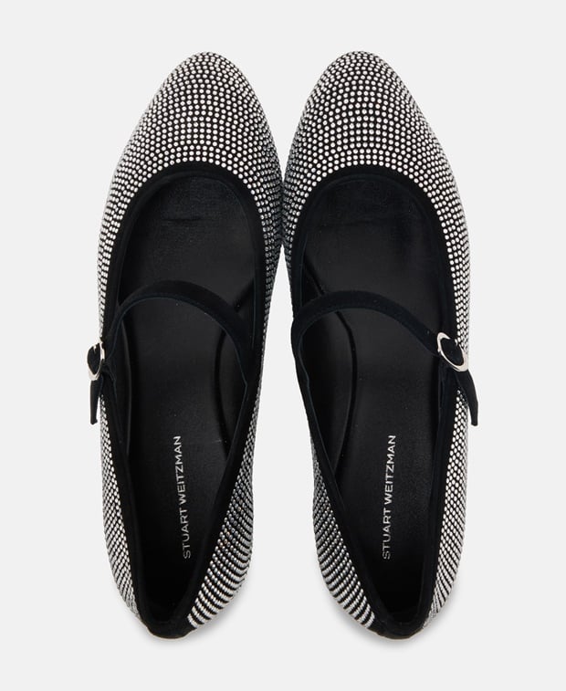 Stuart Weitzman Mary jane Ballet flats Black