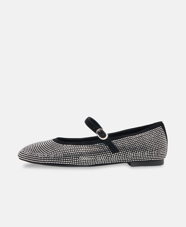 Stuart Weitzman Mary jane Ballet flats Black