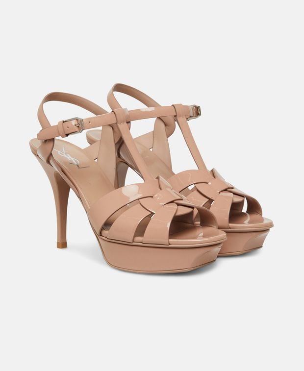 Saint Laurent Ankle strap sandals Tribute