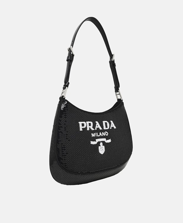 Prada Cleo Shoulder bag Black