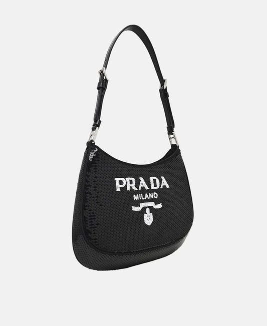 Prada Cleo Shoulder bag Black