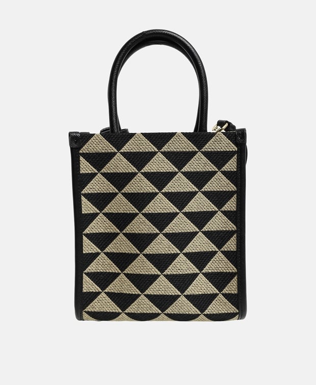 Prada Symbole Handbag Black