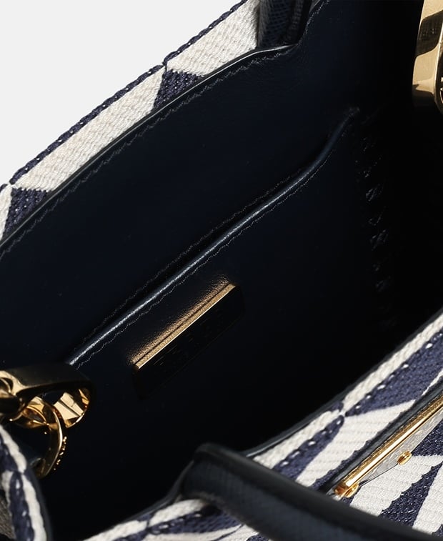 Prada Symbole Handbag Dark Blue